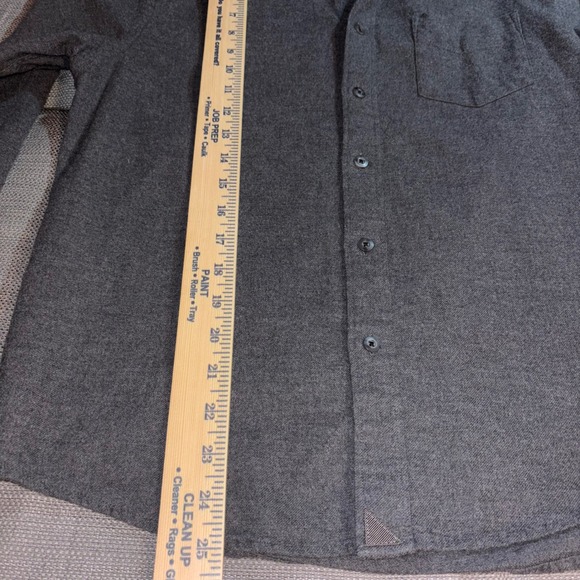 UNTUCKit Mens Small Button Down Shirt Gray Long Sleeve Cotton Casual - Picture 3 of 5